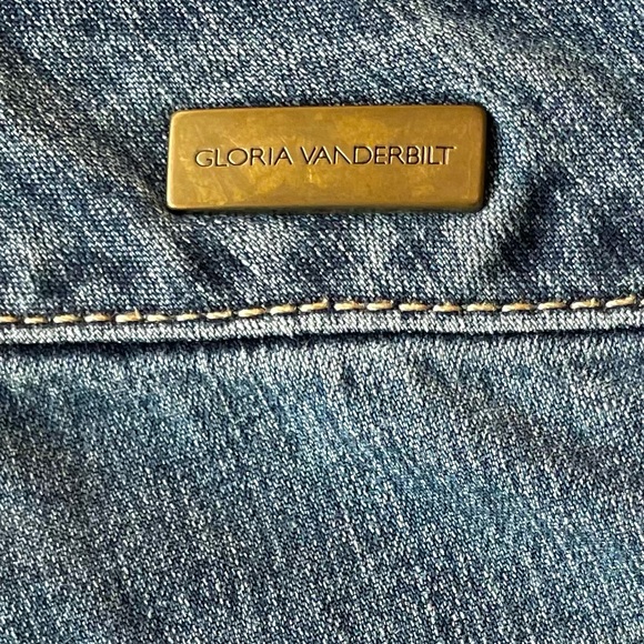 Slimming Look Boot Cut Stretch Jeans Womens Plus Size 18W Gloria Vanderbilt - Picture 9 of 11